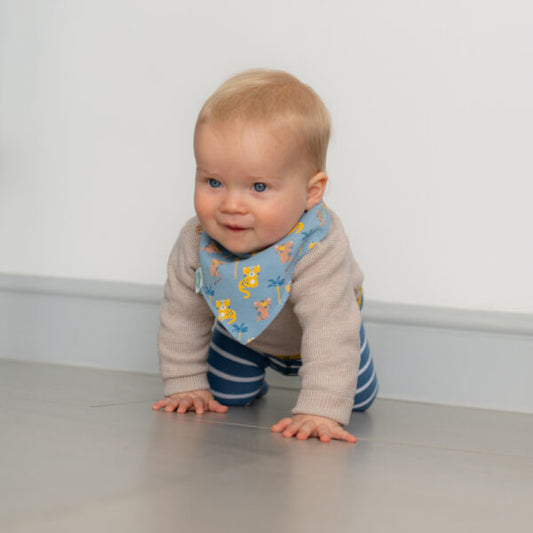 Leopards & Tigers Dribble Bib
