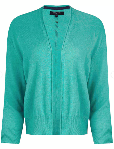 Limon Outfitter Cardigan - Aqua Blue
