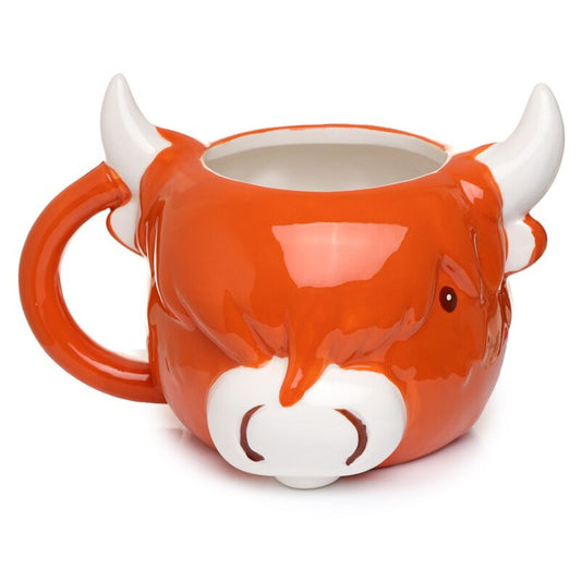Highland Cow Shaped Mug