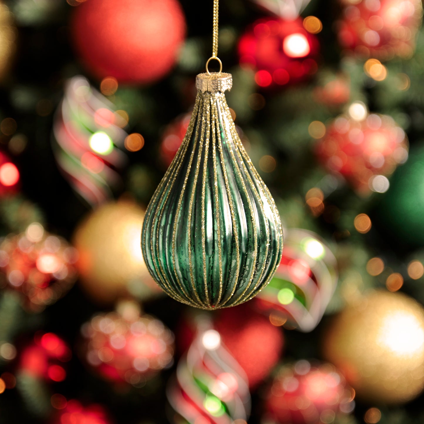 Glass Drop - Green