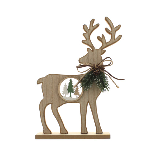 Wooden Reindeer