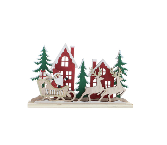 Wooden House Scene