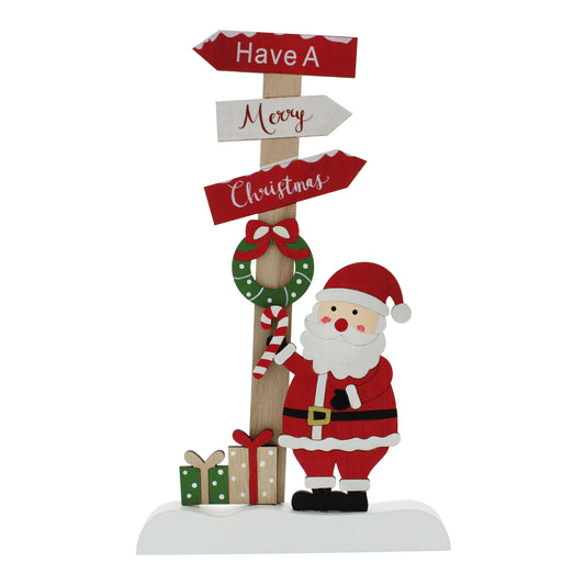 Christmas Sign Post