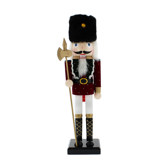 Nutcracker with Faux Fur Hat