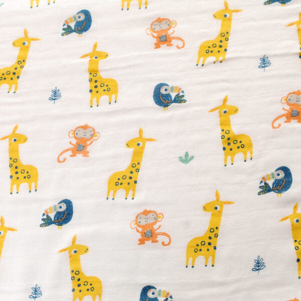 Savanna Animals Muslin