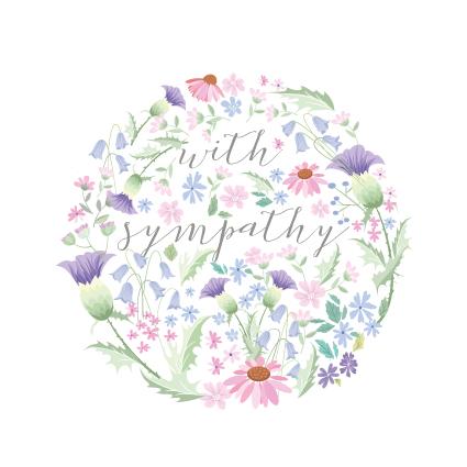 With Sympathy Card