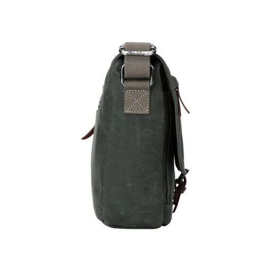 Heritage Messenger Bag - Dark Green Wax