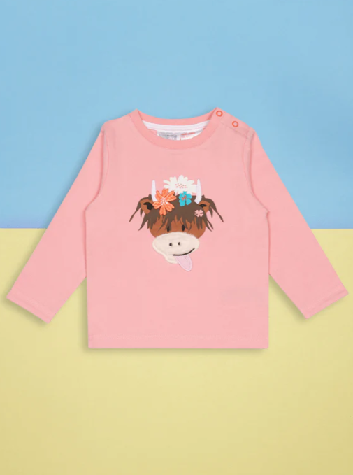 Bonnie Highland Cow Top