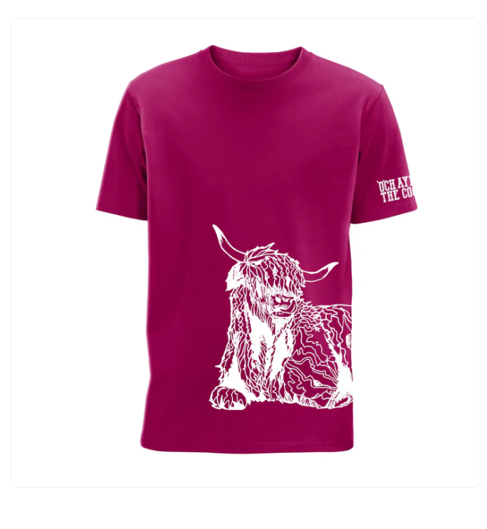 Coos The Noo Cranberry T-Shirt