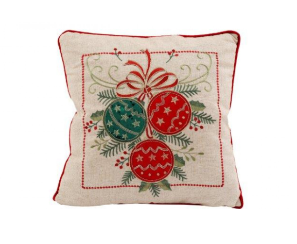 Bauble Square Cushion