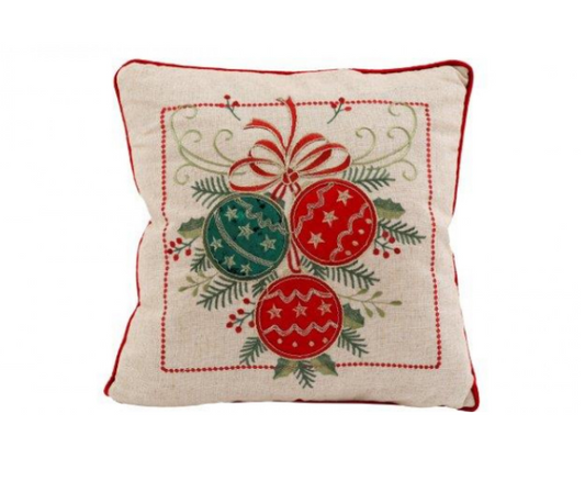 Bauble Square Cushion
