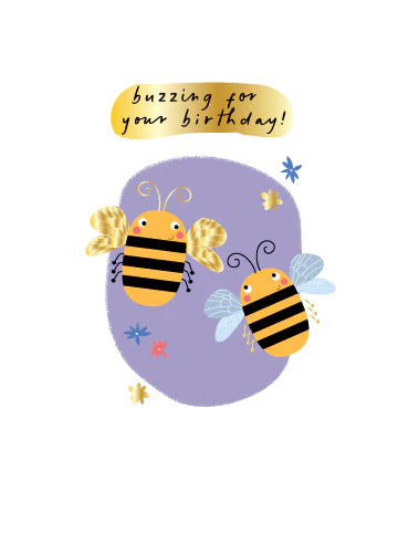 Bee-rilliant Birthday Card