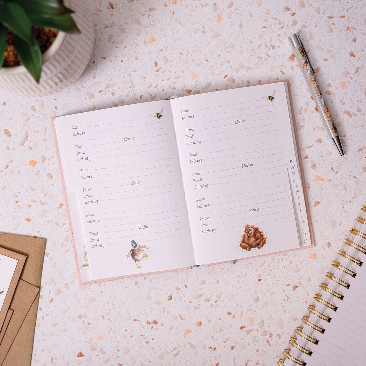 Guinea Pig & Rabbit Address Book