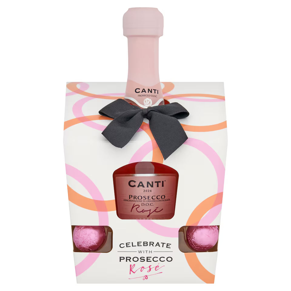 Canti Prosecco Rose & Milk Prosecco Truffles
