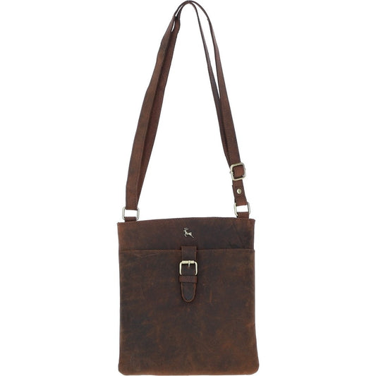 Bronco Flap Over Crossbody Bag Mud/brown
