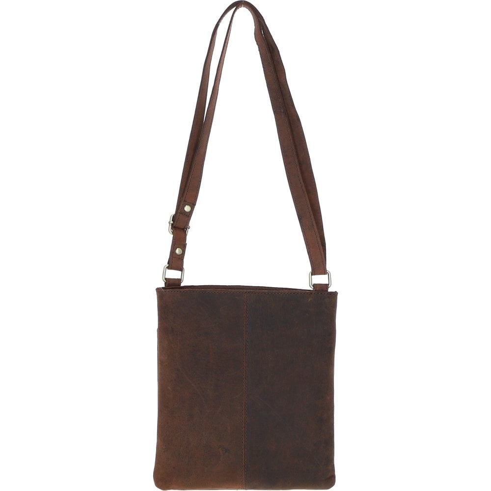 Bronco Flap Over Crossbody Bag Mud/brown