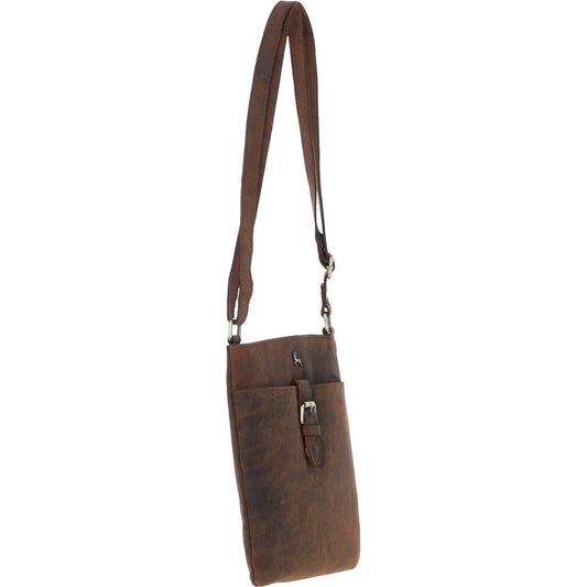 Bronco Flap Over Crossbody Bag Mud/brown