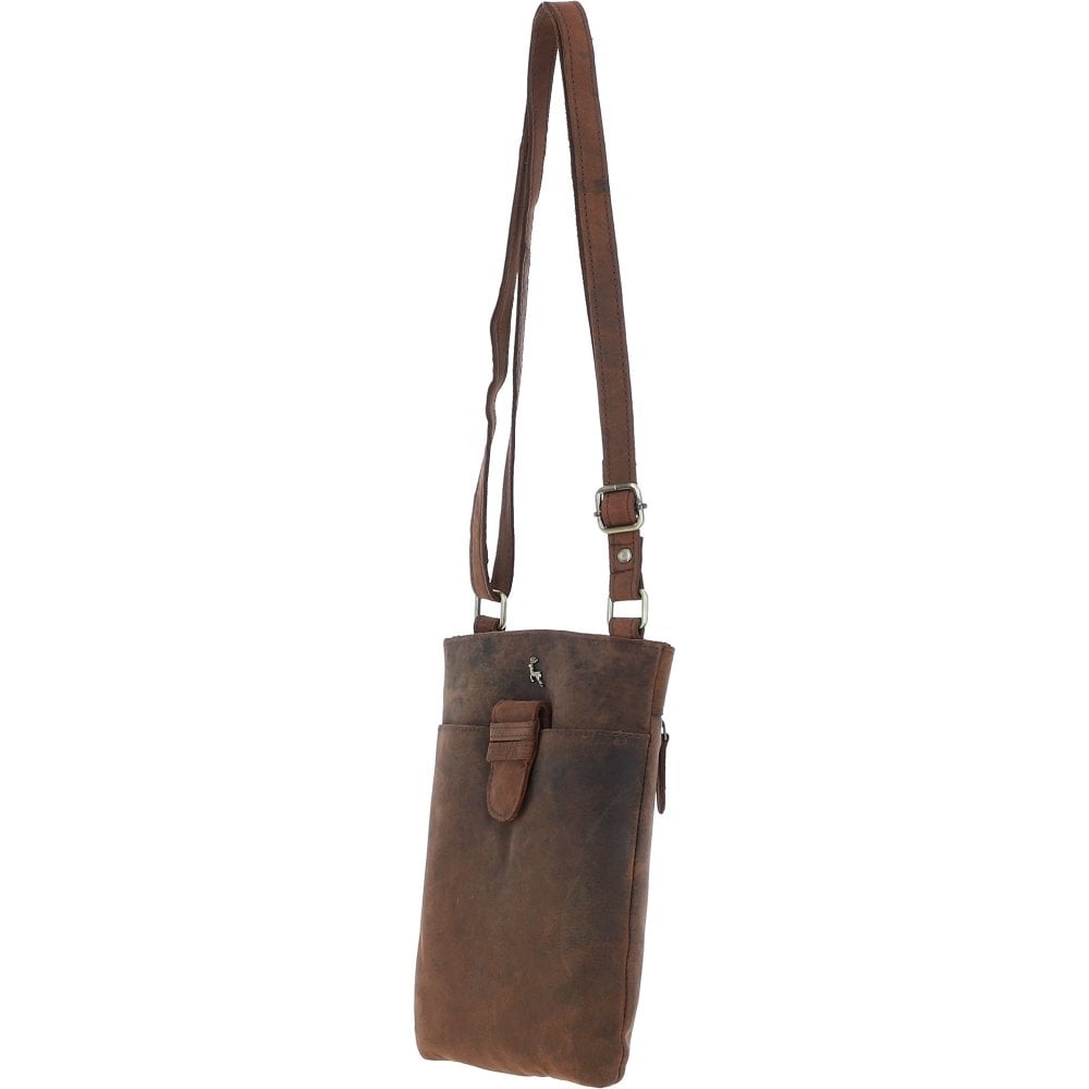 Ashwood Tab Crossbody Bag Mud/brown