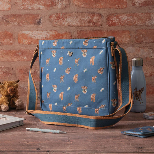 Highland Cow Cross Body Bag