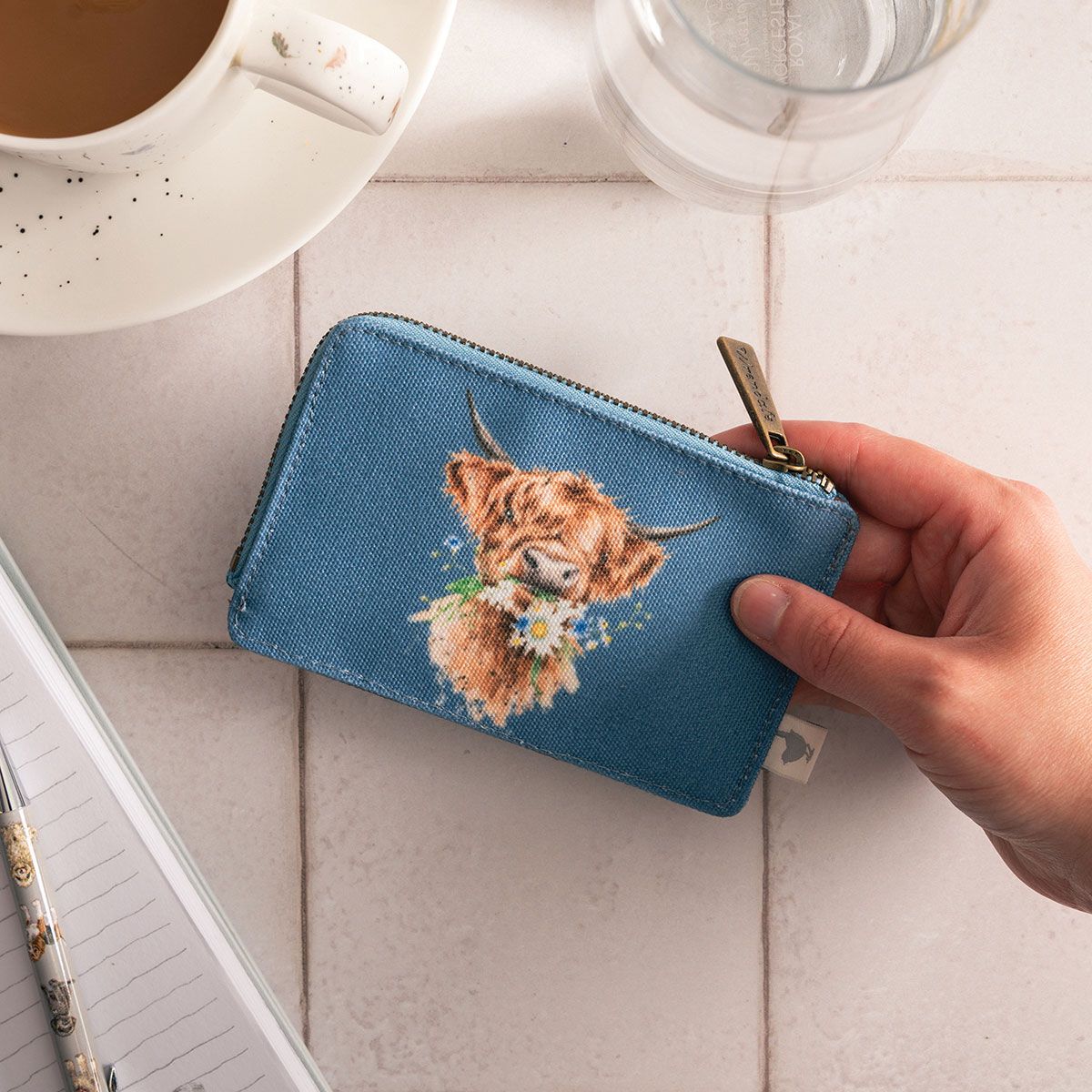 Highland Cow Card Holder