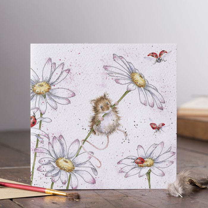 Oops A Daisy Mouse Card
