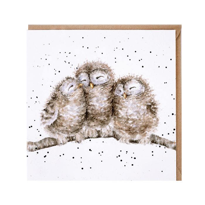 'Owl Together' Owl Card