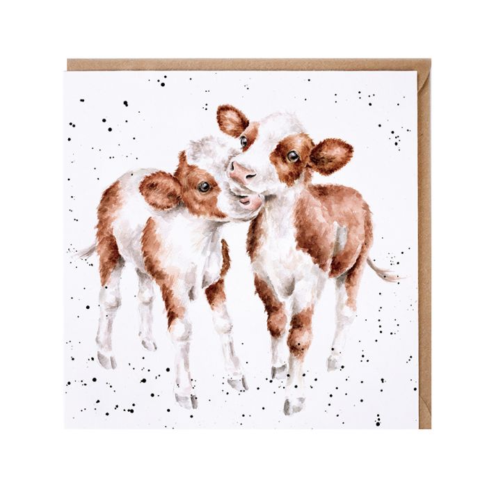 My Best Friend Cow Card