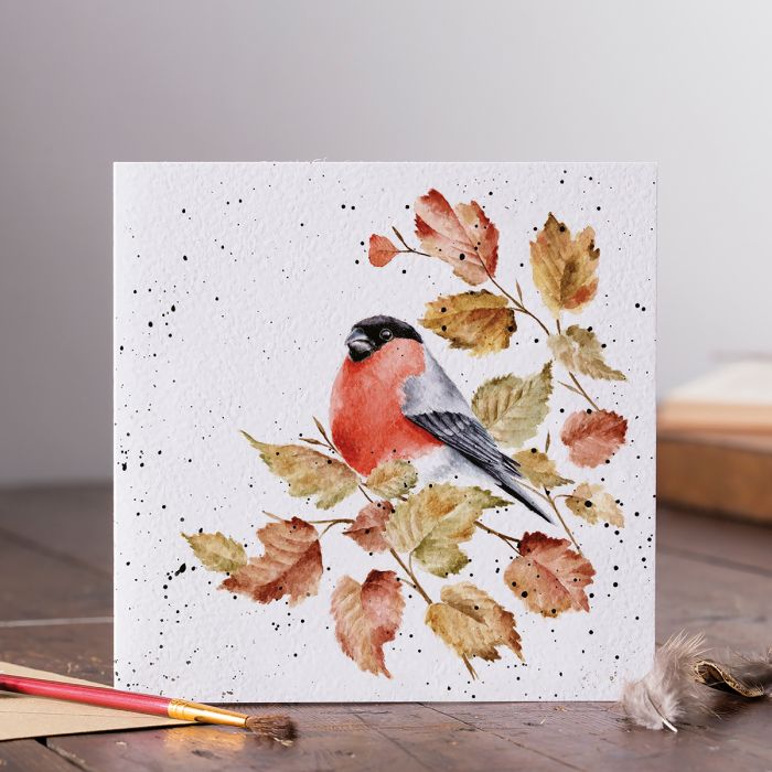 Bold & Beautiful Bullfinch Card