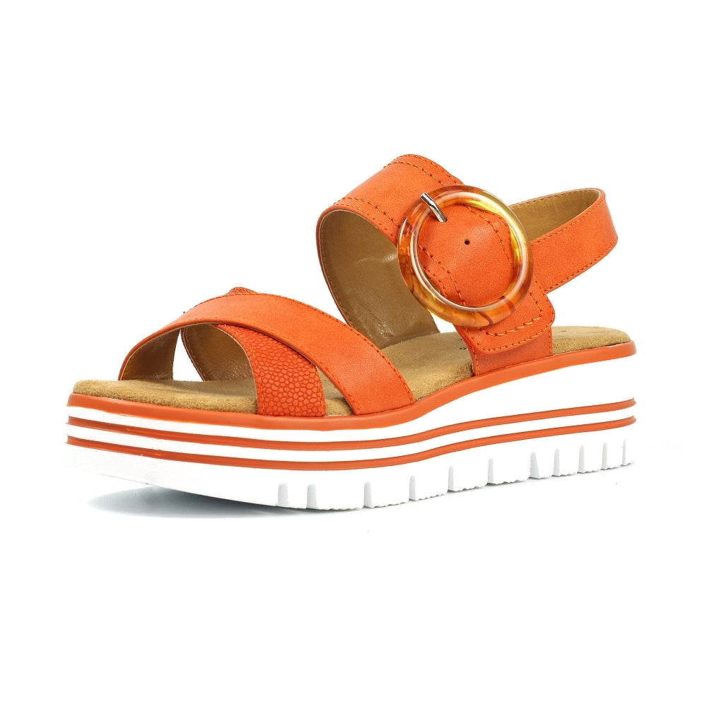 Elise Orange Sandal