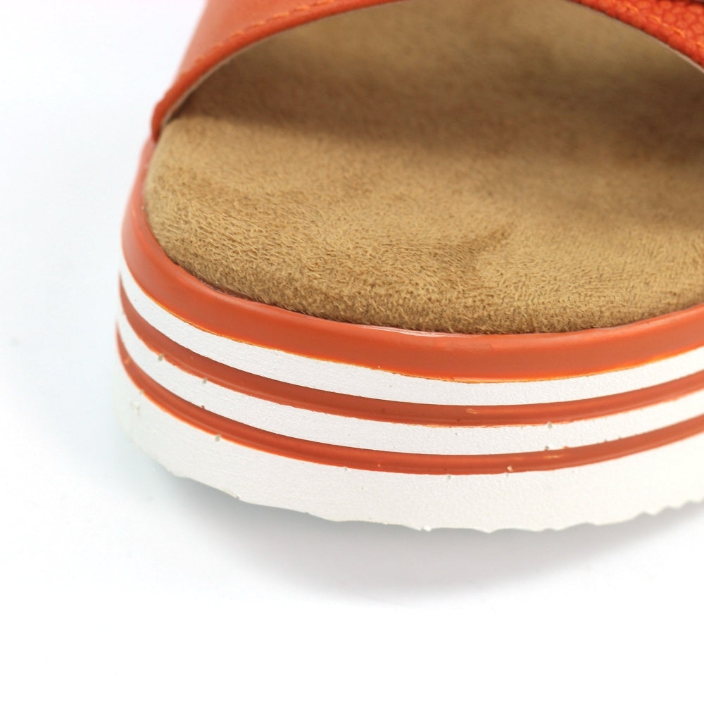 Elise Orange Sandal