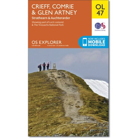 Explorer OL 47 - Crieff, Comrie & Glen Artney