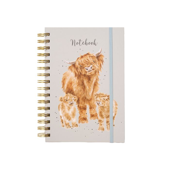 Highland Cow A5 Notebook