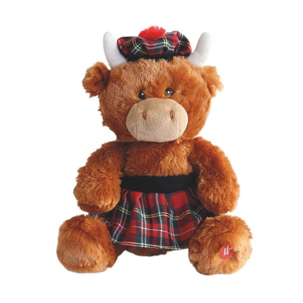 Highland Cow Singing Donald Were's Your Troosers