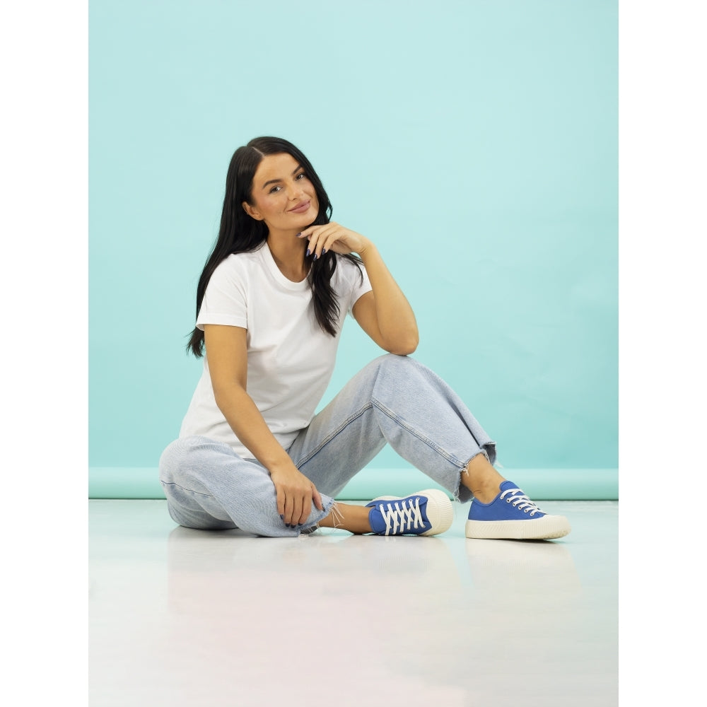 Jayne II Mid-Blue Trainer