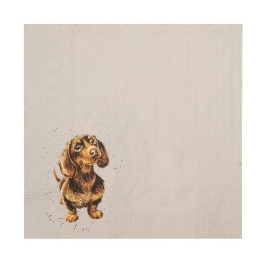 Growing Old Together Spaniel & Labrador Lunch Napkins
