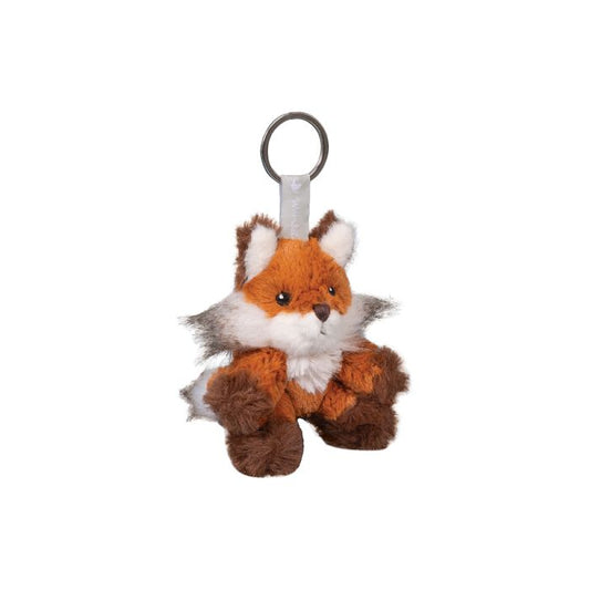 'Autumn' Fox Plush Keyring