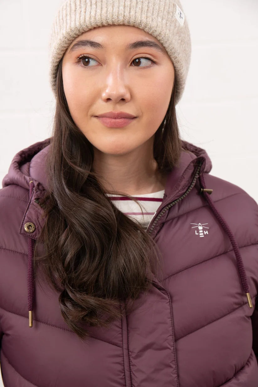 Laurel Coat - Cranberry