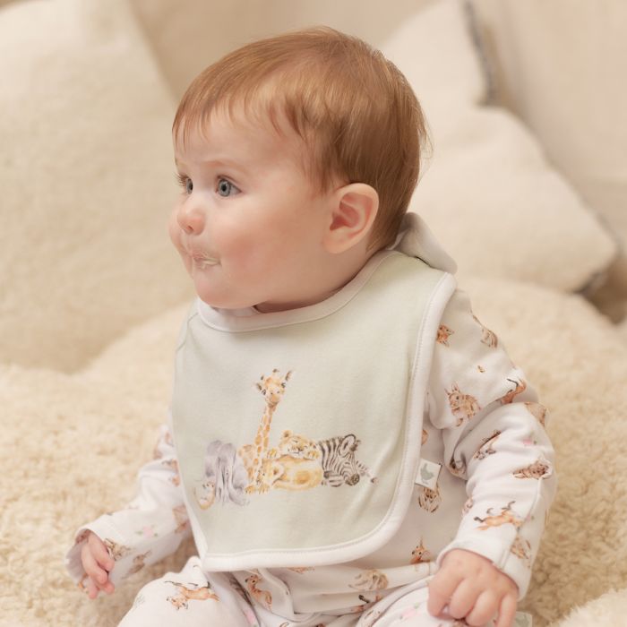 Little Savannah African Animal Bib Gift Set