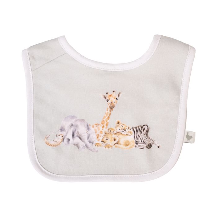 Little Savannah African Animal Bib Gift Set