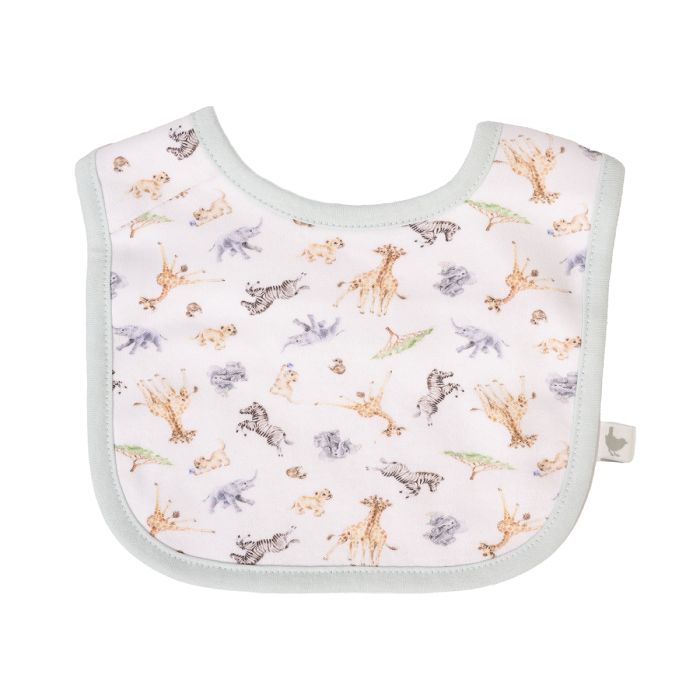 Little Savannah African Animal Bib Gift Set