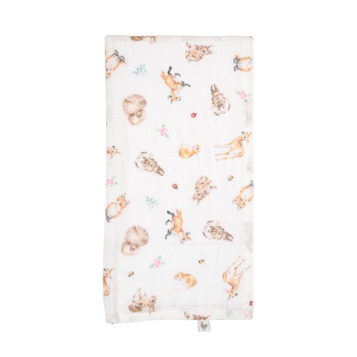 Little Forest Woodland Animal Muslin Gift Set