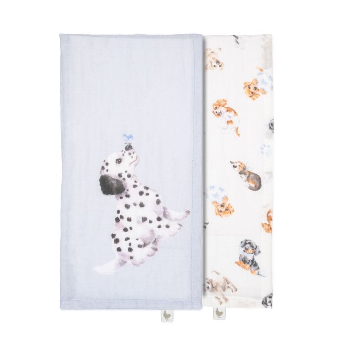 Little Paws Dog Muslin Gift Set