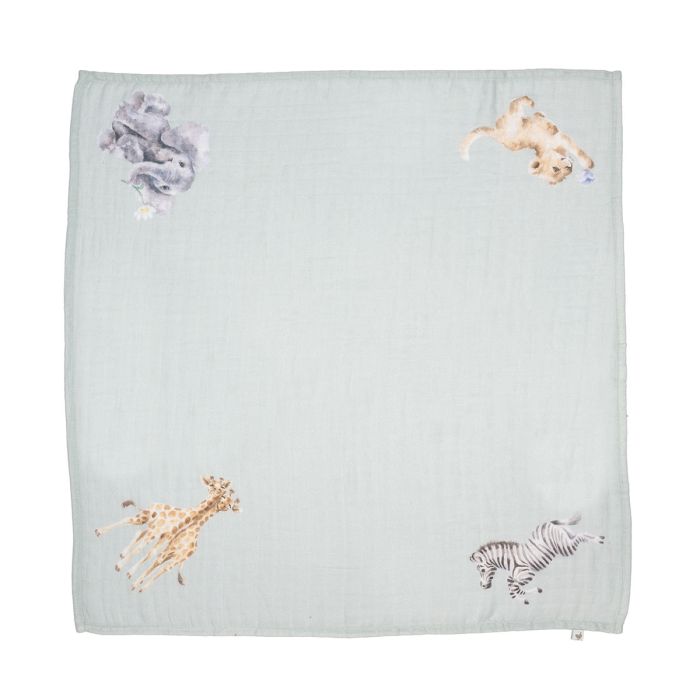 Little Savannah African Animal Muslin Gift Set