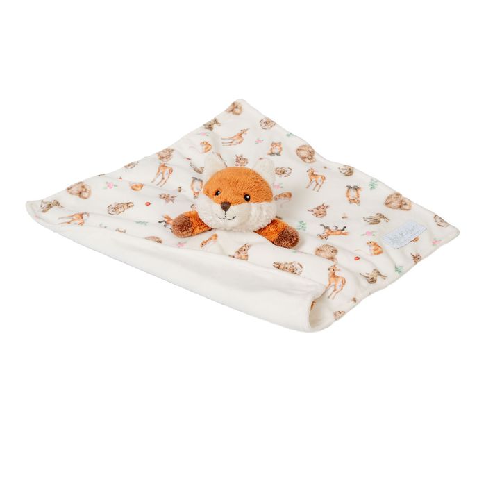 Little Forest Fox Plush Comforter