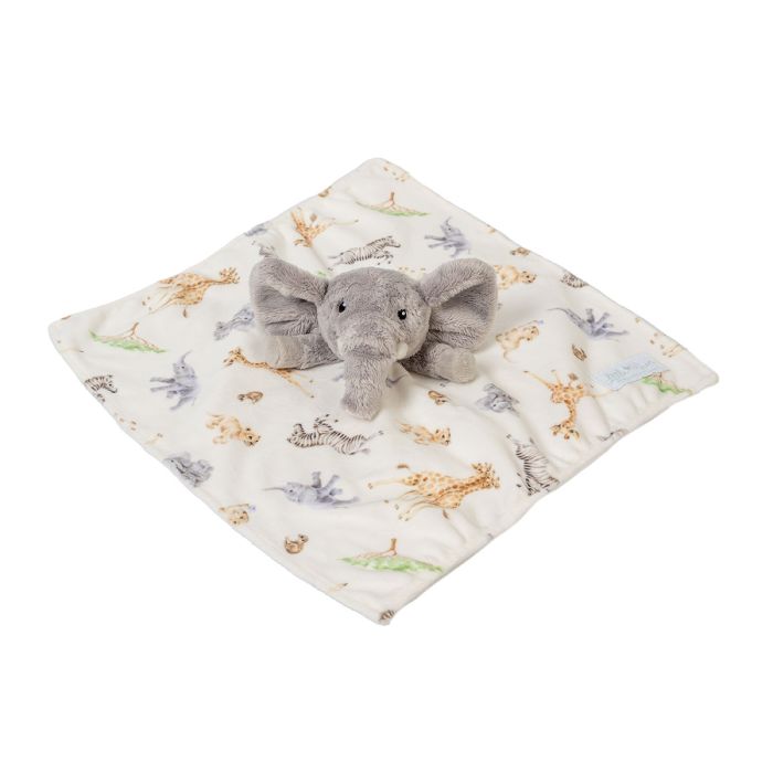 Little Savannah Elephant Plush Comforter