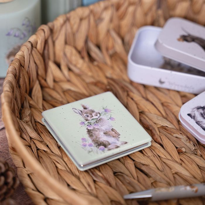Head Clover Heels Rabbit Compact Mirror
