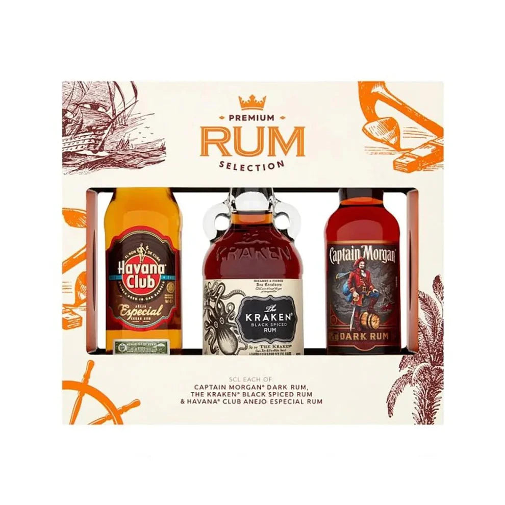Premium Rum Trio Gift Set