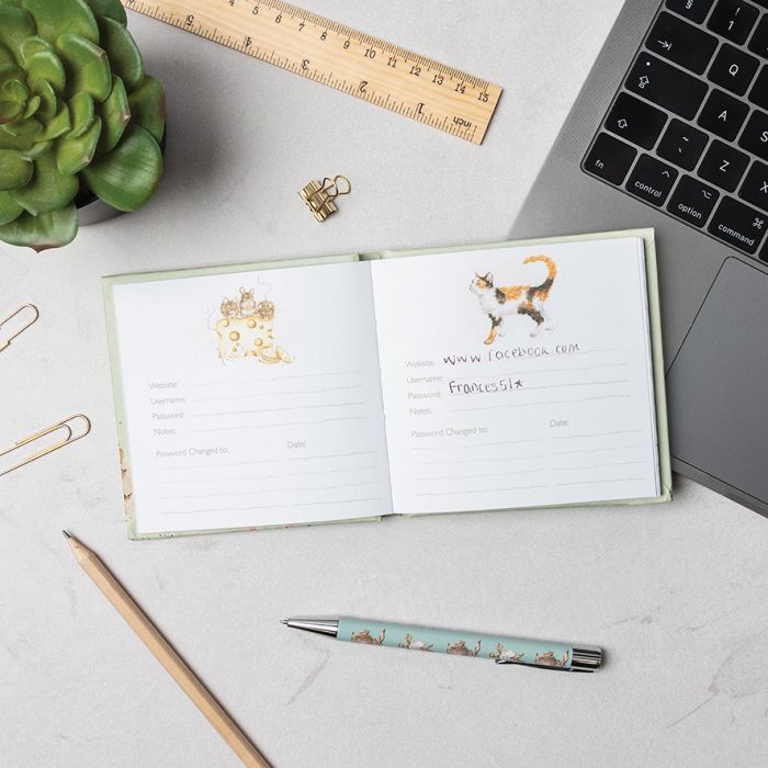 New Beginnings Hedgehog Password Book