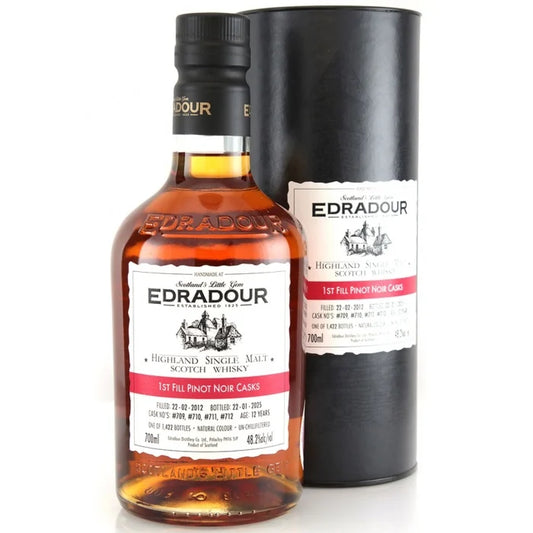Edradour 12 First Fill Pinot Noir Cask