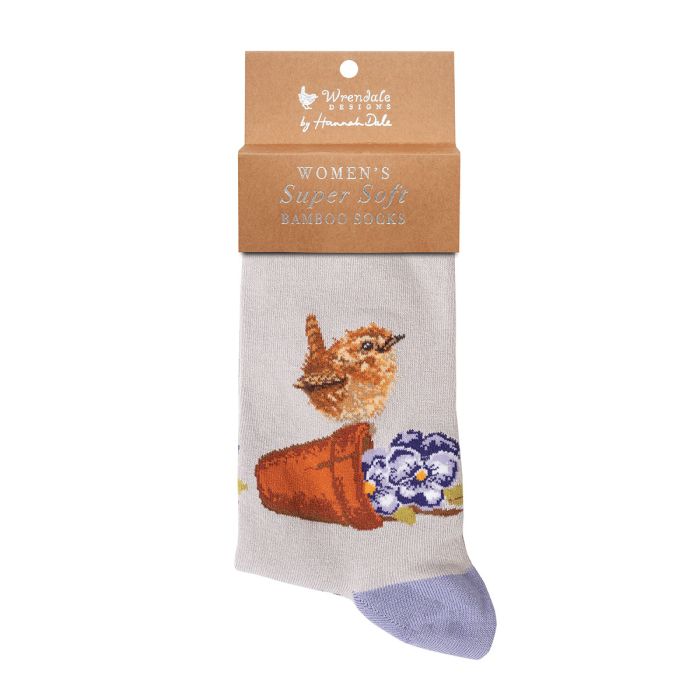 Pottering About Wren Socks